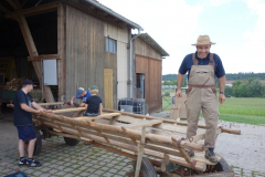 Festwagen-Aufbau